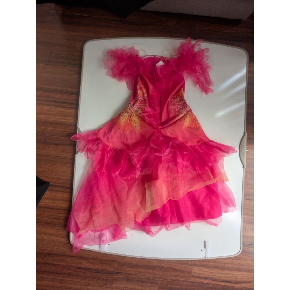 Universal Studios Wicked Glinda Pink Costume Dress Big Girls Size L 10-12